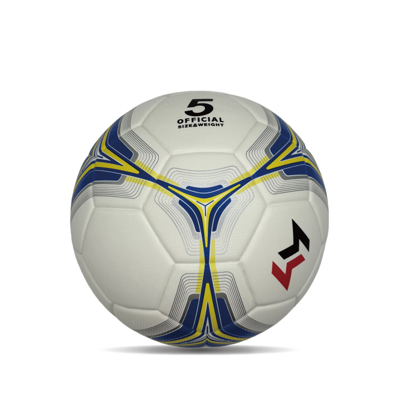 Diamond Pu Leather Professional Ball Ukuran Resmi 5 Custom Custom Unisex Unisex Tahan Tahan Latihan Sepakbola