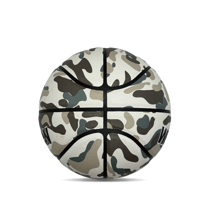 Hygroscopicity indoor/outdoor Pu Cetak Bola Basket Cetak Berwarna -warni