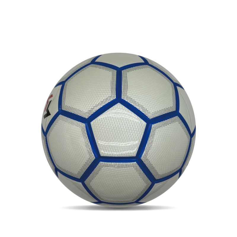 Double Mirror Custom Footballs Cetak Kilau Bola Sepak Bola Pribadi Ukuran Resmi 5