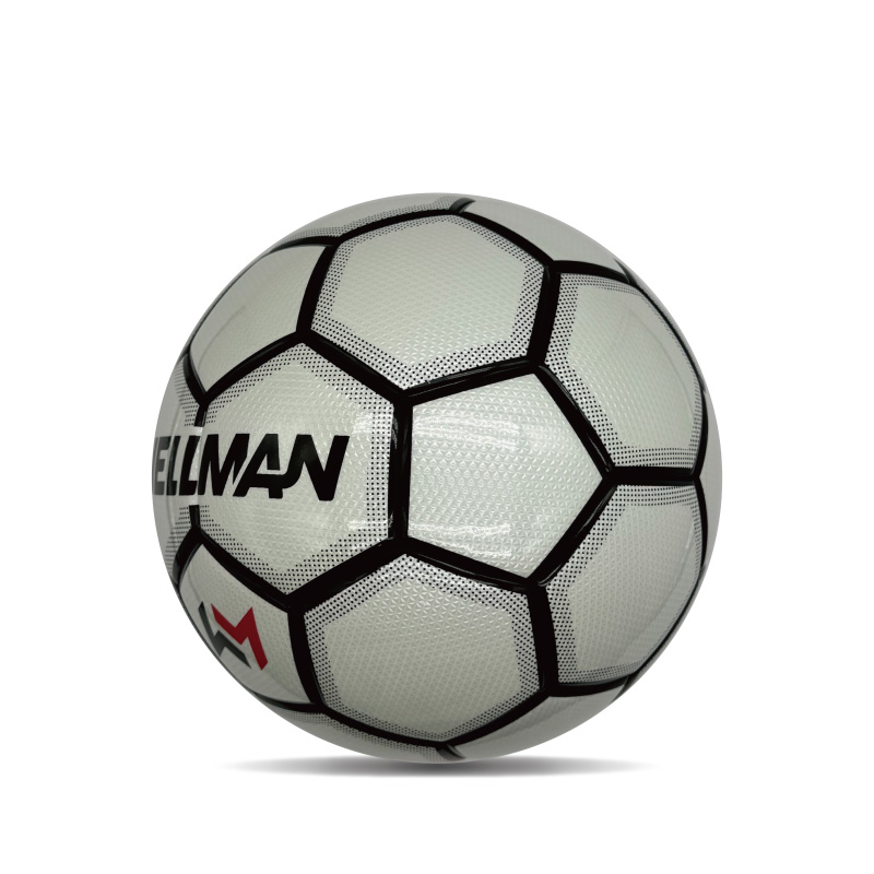 Double Mirror Custom Footballs Cetak Kilau Bola Sepak Bola Pribadi Ukuran Resmi 5