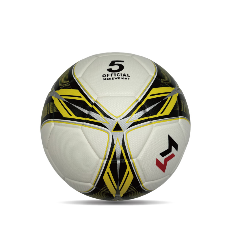 Diamond Pu Leather Professional Ball Ukuran Resmi 5 Custom Custom Unisex Unisex Tahan Tahan Latihan Sepakbola