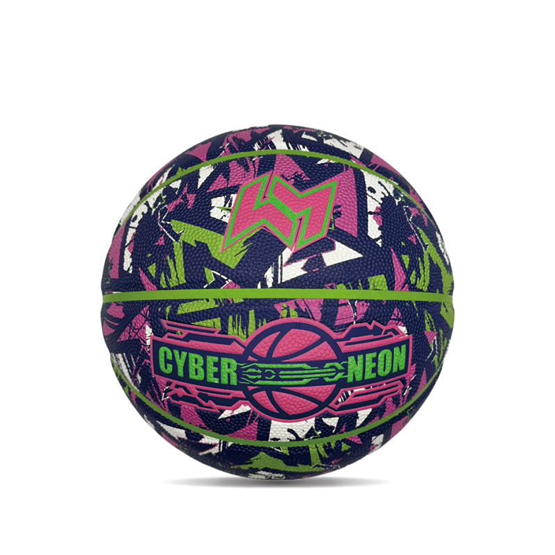 Pop Cyberpunk Pop yang Dipersonalisasi Cetak PU Olahraga/Hadiah Bola Bola Bola Bola Bola Ukuran 7