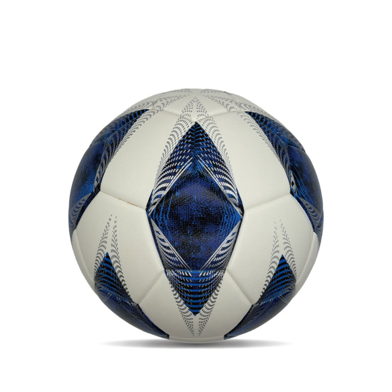 Diamond Pu Leather Professional Ball Ukuran Resmi 5 Custom Custom Unisex Unisex Tahan Tahan Latihan Sepakbola
