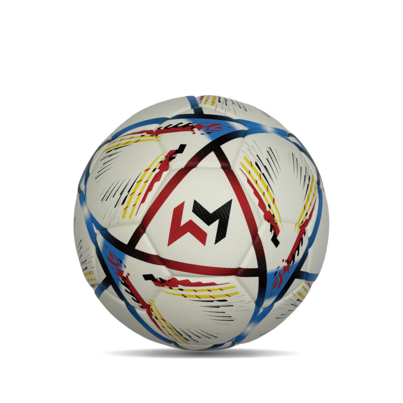 Diamond Pu Leather Professional Ball Ukuran Resmi 5 Custom Custom Unisex Unisex Tahan Tahan Latihan Sepakbola