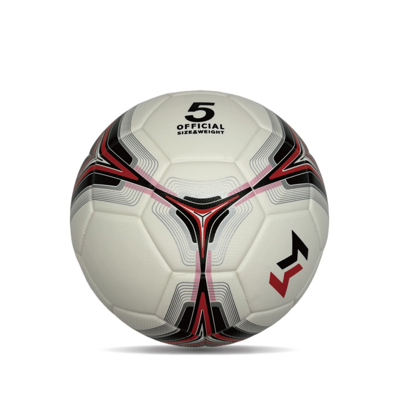 Diamond Pu Leather Professional Ball Ukuran Resmi 5 Custom Custom Unisex Unisex Tahan Tahan Latihan Sepakbola