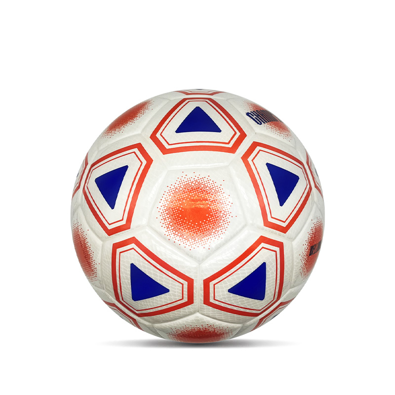 Double Mirror Custom Footballs Cetak Kilau Bola Sepak Bola Pribadi Ukuran Resmi 5