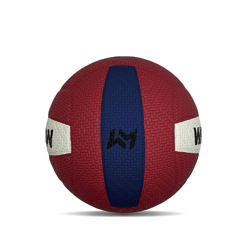 Pola Tenunan Pola Penyerap Kelembaban Olahraga Bola Voli Kulit PU Asli